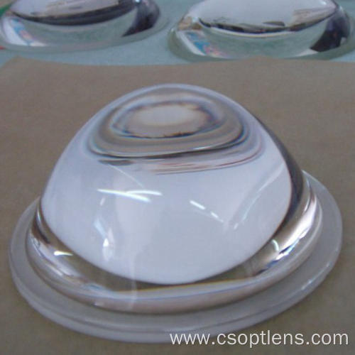 precision molded convex aspheric lenses